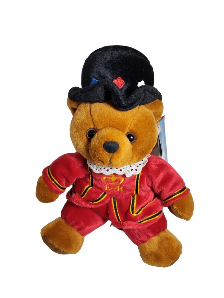 Keel Toys Bears of the United Kingdom Beefeater Plush 9”