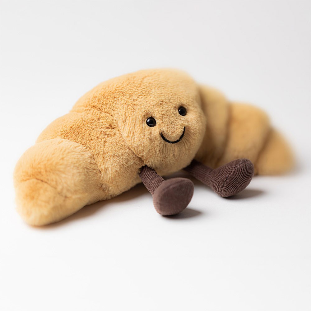 Amuseables Jellycat Croissant sold out US seller Small 3.5in x 8.7in x 2.8in
