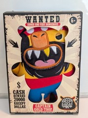 Kreepy Baraz Captain Gold Toof Plush Collectible 6 Inch Original Box