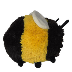 Squishable 7 Inch Fuzzy Bumblebee Plush Stuffed Animal Toy