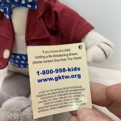 Mayor Clayton Beanie Bunny Bow Tie Suitcoat Glasses Give Kids The World Resort
