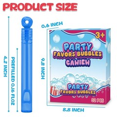 Goodie 4.2 inches, Red, Pink, Yellow, Blue, Purple, Orange, Green, Lake Blue