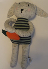 Universal Knitwears Plush Bunny Rabbit Holding a Carrot Stuffed Animal 15″ 2022