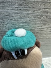 A&W Root Beer Bear Plush Alpha Kids Green Sweater Small Mascot Fast Food Toy