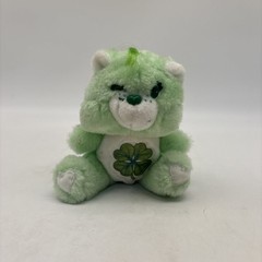 Vintage Kenner 1983 6” Care Bears Good Luck Bear Green Lucky Shamrock Plush!