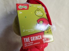 Dr. Seuss Santa Grinch 14″ Side Stepper 2024 Plush w/ tags – “You’re a Mean One”
