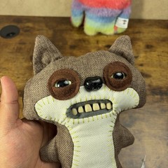 Fuggler Fart Face Plush lot Rainbow and Suspicious Fox Both Work