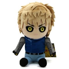Official SITTING GENOS One Punch Man 8 in. Plush Great Eastern (Demon Cyborg S2)