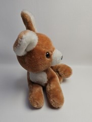 Vintage 1977 Dakin Spotted Fawn Sitting Baby Deer Stuffed 8″ Plush Animal