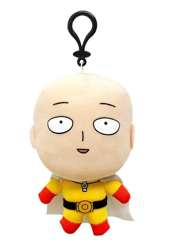 One Punch Man – Saitama “Caped Baldy” Plush 5″H