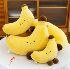 Banana Plush Toy- Funny Banana Stuffed Animal-Room Decor
