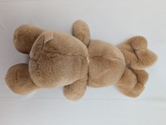 Vintage Golden Bear Brown Bunny Rabbit Plush 12″ Stuffed Animal Easter Spring