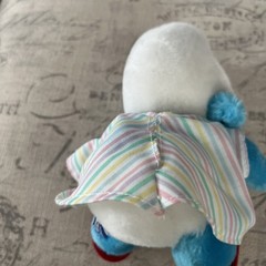 Vintage 1980’s Smurfs Plush Sleepy Smurf Russ Retro 80’s Smurfs Stuffed Animals