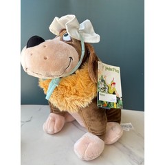 Disney Store Peter Pan Nana Saint Bernard Dog Plush Bonnet with Tags 12in