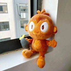 20cm Dart Monkey Plush Toy, Bloons TD Monkey Stuffed Doll, Cute Game Gift**