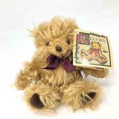 Russ Berrie Baby Gregory Teddy Bear 5″ Sitting Plush Carol Lynn Rossel Waugh TAG