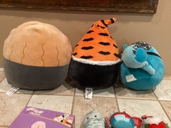 Lot of 10 New & Pre-Owned Squishmallows and Micromallows 2021 thru 2025
