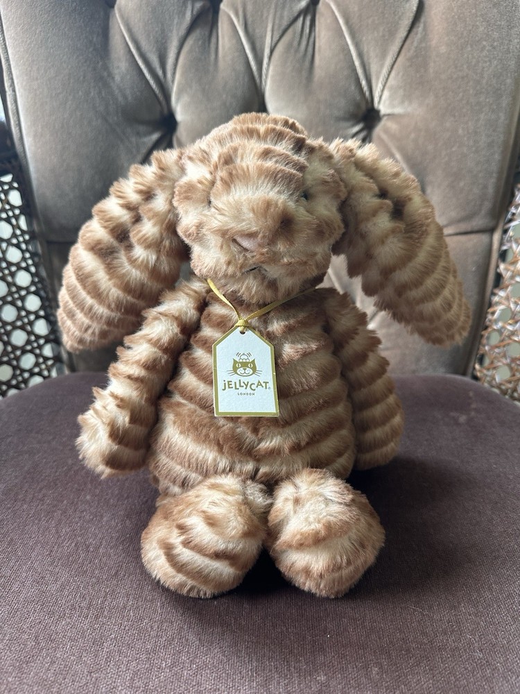 Jellycat Bashful Luxe Juniper Bunny Authentic With Tags