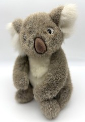 Vintage GUND Gray Koala Realistic 12” Plush Toy