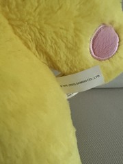 LARGE 25” ULTRA SOFT WEIGHTED FOOT HELLO KITTY IN BUNNY COSTUME GEMMY SANRIO