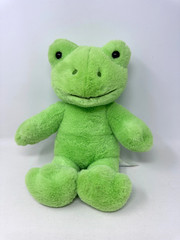 Build A Bear Frog Plush Stuffed Animal Spring Green Cute Cuddle Doll 12″ BAB