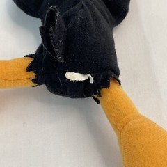 Looney Tunes Daffy Duck 9″ Plush Laying Down Warner Brothers No Tush Tags