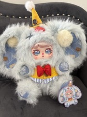 Mocici Adventure Doll Series 800% Plush blue bunny with Laser Eyes