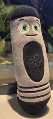BabyFirst TV Color Crew Black Crayon Plush Toy W/ Sound