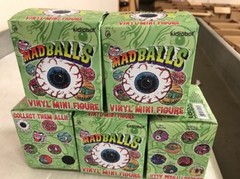 Kidrobot Madballs Vinyl Mini Figurines, LOT Of 5 Blind Boxes SEALED LARGE