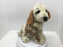 1983 Avanti Brown White Hound Spaniel Stuffed Plush Rare Excellent Condition