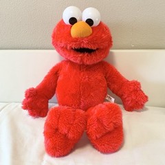 2004 Nanco Elmo Plush Doll 24″ Sesame Street Workshop Stuffed Animal Red Furry