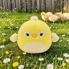 2019 SQUISHMALLOWS 12″ AIMEE The Chick Easter Squad Yellow Plush Stuffed Animal