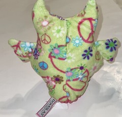 Owl Douglas the Cuddle Toy 9 Inches Tall Plush Stuffed Animal Bright Green