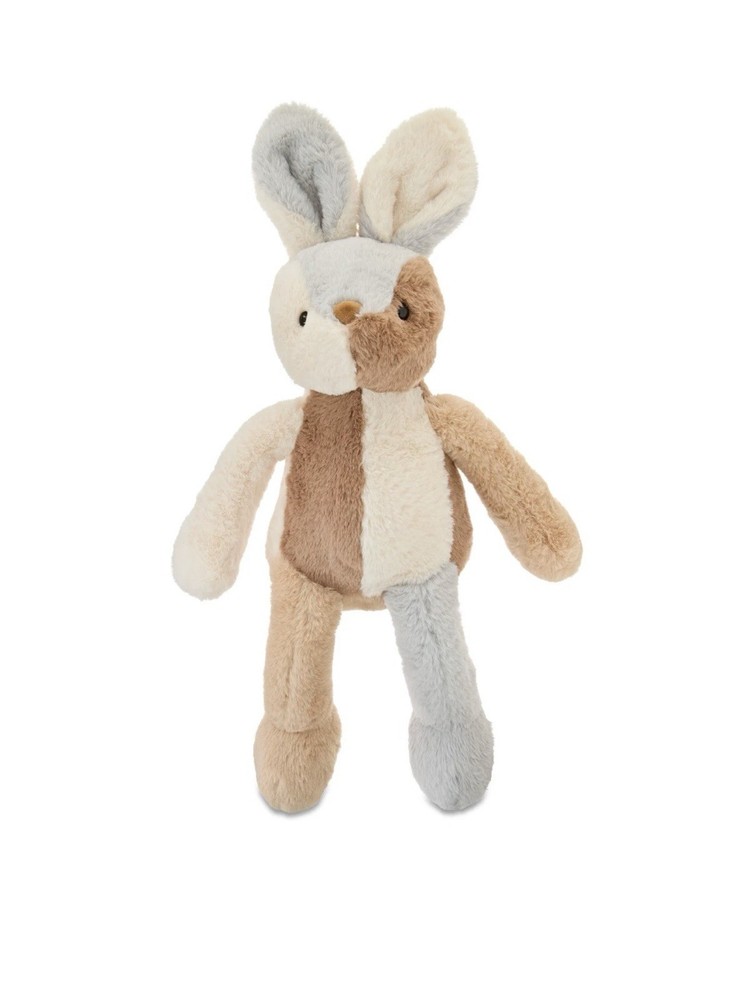 Way To Celebrate Easter 2026 Large Bunny Plush 23” Color Block Tan Gray – NEW