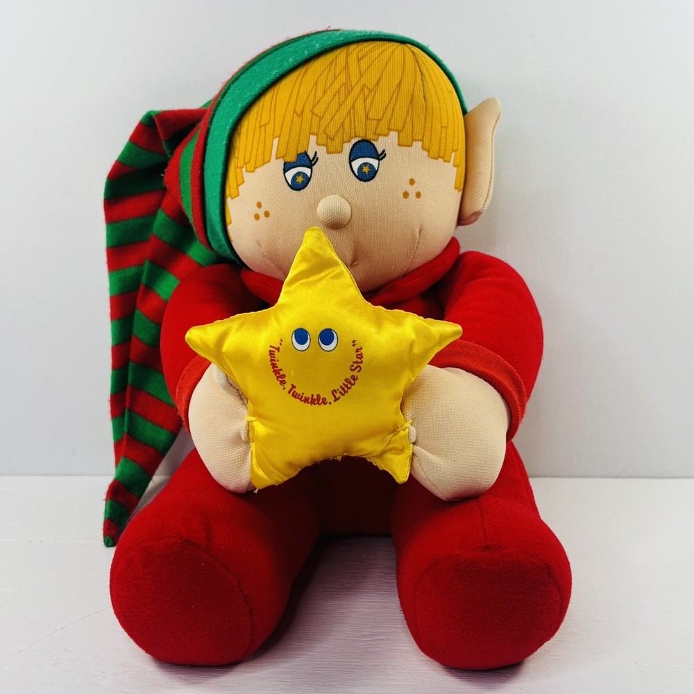 Vintage Avon Petey Elf Twinkle Twinkle Little Star Christmas 1990 Nostalgia