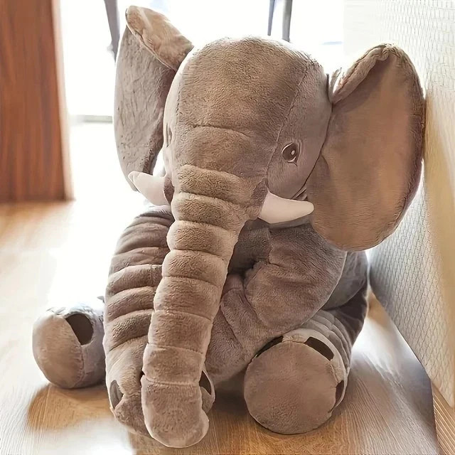 Soft Elephant Plush Toys Stuffed Elephant Plush Animal Toy 24 INCH