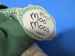 1999 Enesco Mary’s Moo Moos John Deere small plush stuffed girl cow w/ tags