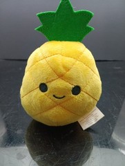 2011 Rinco Yellow Happy Pineapple 6″ Plush Free Shipping! T2705