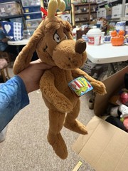 New Dr Seuss How The Grinch Stole Christmas Max The Dog Plush Toy Aurora 16”