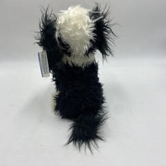 Animal Alley Puppy Dog Maltipoo Black White Plush Stuffed Mixed Breed Collection