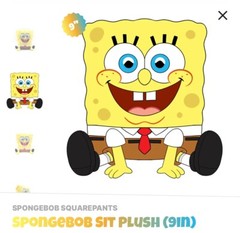 YouTooz * SpongeBob Square Pants * 9” Plush * NEW * In Hand *