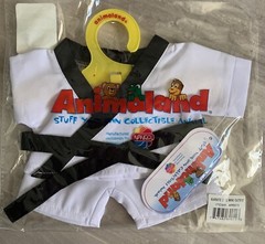 Nanco Animaland Karate 2 Pc Mini Outfit For Plush Stuffed Animal New Nwt