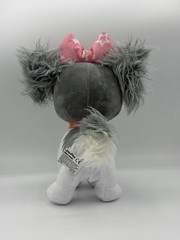 Wish Me Pets Light Up LED Plush Gray Puppy Dog Stuffed Animal Pal with Sound