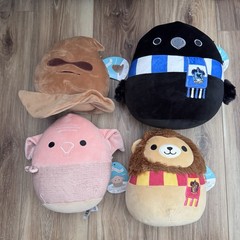 Harry Potter Squishmallows Set Gryffindor Ravenclaw Dobby Sorting Hat