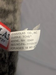 SPECKLES Plush SEAL Douglas Cuddle Toys #260 Stuffed Animal 12″ Gray