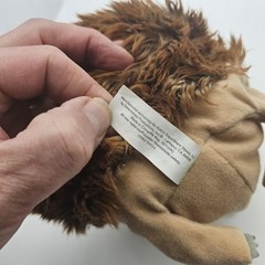 Kohl’s Cares Hedgehog Plush Stuffed Animal Toy Small Brown Soft Washable Cute