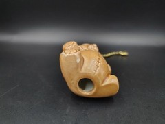 Vintage 1970’s Duncan Ceramic Teddy Bear Lamp Light Pull Chain