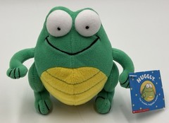 Vintage NOS 1998 Scholastic Tedd Arnold Huggly Green 5″ Stuffed Plush w/ Tag