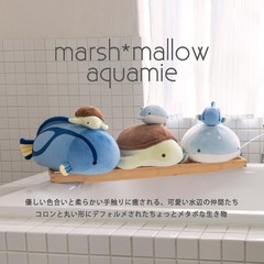 LIV HEART Mascot Marshmallow Aquamie Sea Turtle (Total length approx. 11cm) Stuf