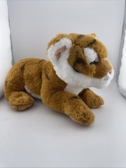 Hugs and Cuddles Rescue Center Tiger Plush 12″ Floppy Soft Fur Stuffed Toy 2023